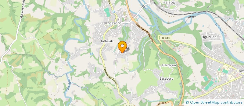 localisation de l'entreprise SCI DE LA FUENTE  LARRESSORE