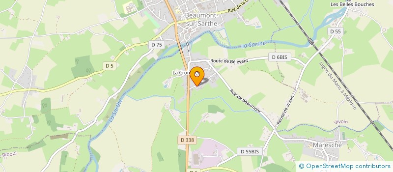 localisation de l'entreprise SCI DE LA FUIE  MARESCHE