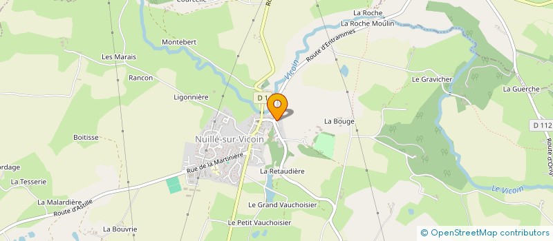 localisation de l'entreprise SCI DE LA GABARE  NUILLE-SUR-VICOIN