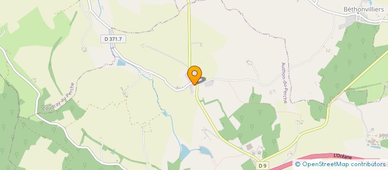localisation de l'entreprise SCI DE LA GALERNE à COUDRAY-AU-PERCHE