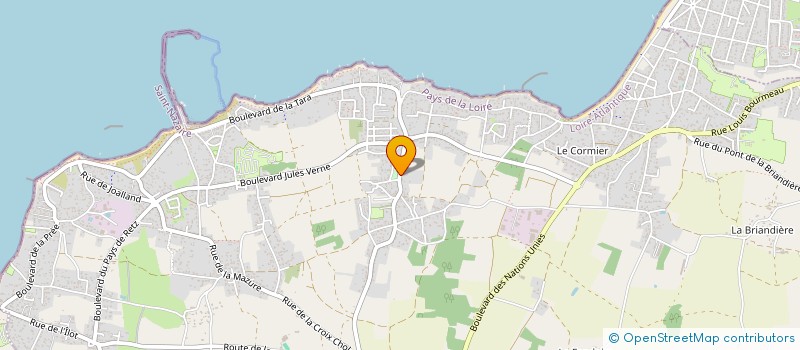 localisation de l'entreprise SCI DE LA GALICE à LA PLAINE-SUR-MER