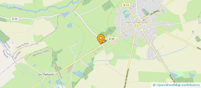 localisation de l'entreprise SCI DE LA GALOISIE  HENRICHEMONT