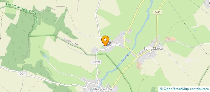 localisation de l'entreprise SCI DE LA GANGUILLE  SAINT-MARCEL