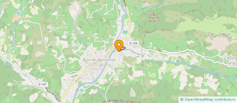 localisation de l'entreprise SCI DE LA GARANCE à BUIS-LES-BARONNIES