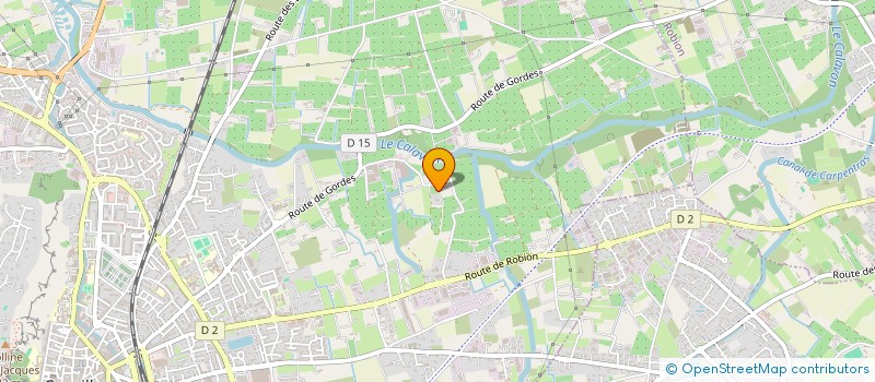 localisation de l'entreprise SCI DE LA GARANCE  CAVAILLON