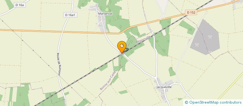 localisation de l'entreprise SCI DE LA GARANNE  LARCHANT