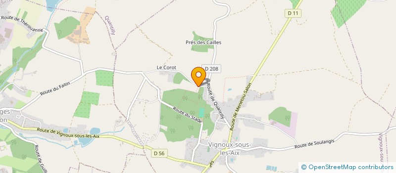 localisation de l'entreprise SCI DE LA GARDE  VIGNOUX-SOUS-LES-AIX