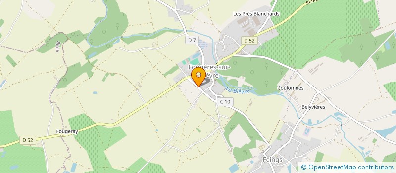 localisation de l'entreprise SCI DE LA GARE  LE CONTROIS-EN-SOLOGNE