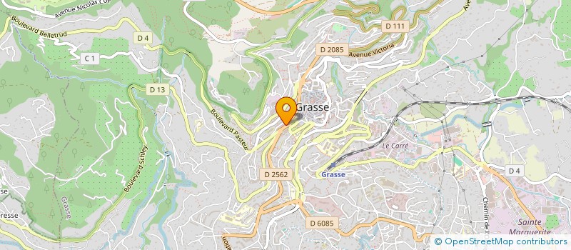 localisation de l'entreprise SCI DE LA GARE à GRASSE