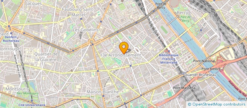 localisation de l'entreprise SCI DE LA GARE  PARIS