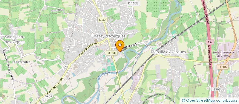 localisation de l'entreprise SCI DE LA GARE  CHATILLON