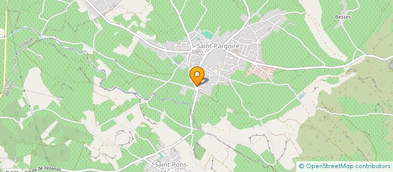 localisation de l'entreprise SCI DE LA GARE à SAINT-PARGOIRE
