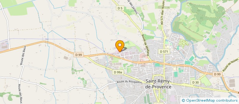 localisation de l'entreprise SCI DE LA GARE à SAINT-REMY-DE-PROVENCE