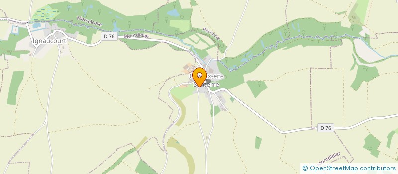 localisation de l'entreprise SCI DE LA GARE  CAYEUX-EN-SANTERRE