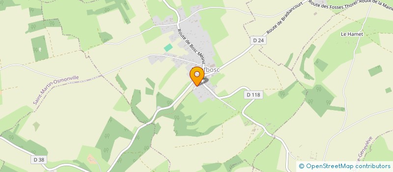 localisation de l'entreprise SCI DE LA GARE  NEUFBOSC