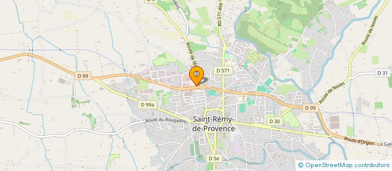 localisation de l'entreprise SCI DE LA GARE à ST REMY DE PROVENCE