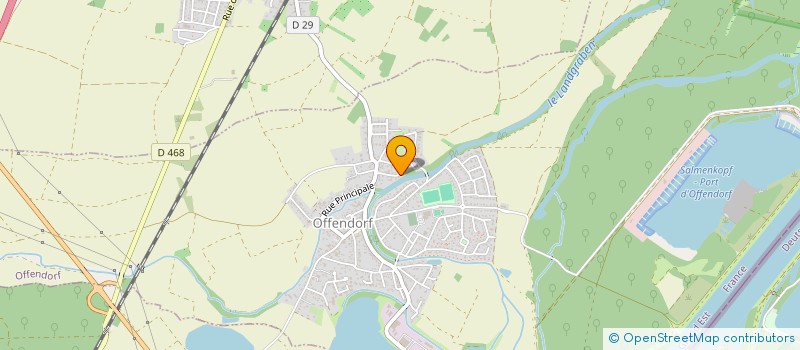 localisation de l'entreprise SCI DE LA GARE  OFFENDORF