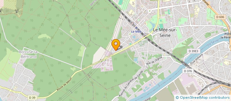 localisation de l'entreprise SCI DE LA GARE DU MEE  LE MEE-SUR-SEINE