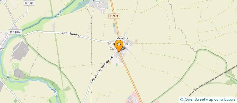 localisation de l'entreprise SCI DE LA GARENNE  CHATILLON-SUR-SEINE