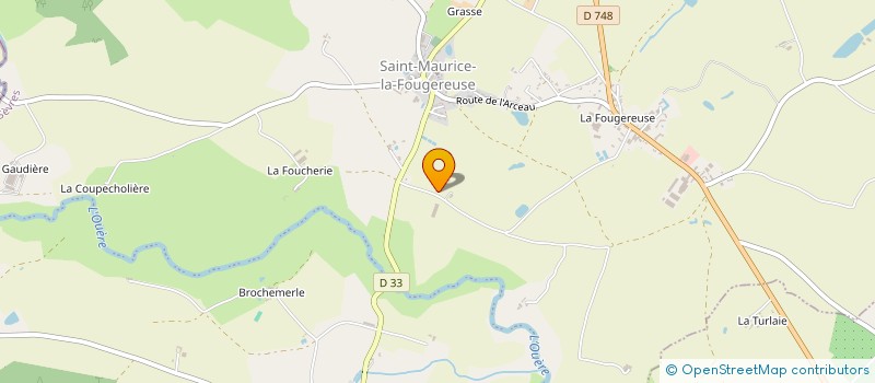 localisation de l'entreprise SCI DE LA GARENNE  VAL EN VIGNES