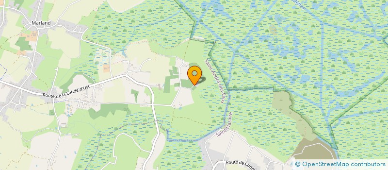 localisation de l'entreprise SCI DE LA GARENNE  SAINT-ANDRE-DES-EAUX