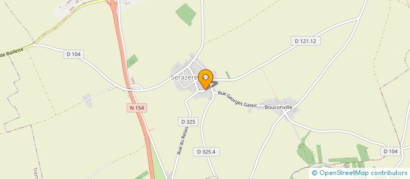 localisation de l'entreprise SCI DE LA GARENNE à SERAZEREUX