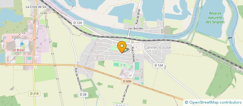 localisation de l'entreprise SCI DE LA GARENNE  LA GRANDE-PAROISSE