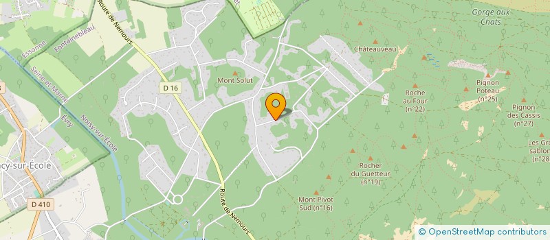localisation de l'entreprise SCI DE LA GARENNE à NOISY-SUR-ECOLE