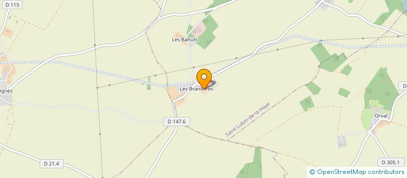 localisation de l'entreprise SCI DE LA GARENNE NEUVE à SAINT-LUBIN-DE-LA-HAYE