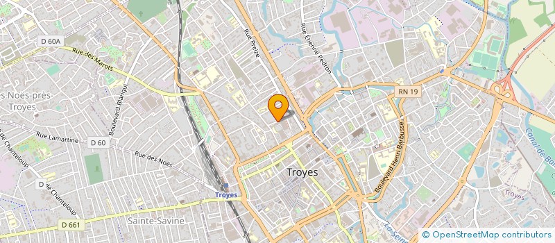localisation de l'entreprise SCI DE LA GARENNE TROYES à TROYES