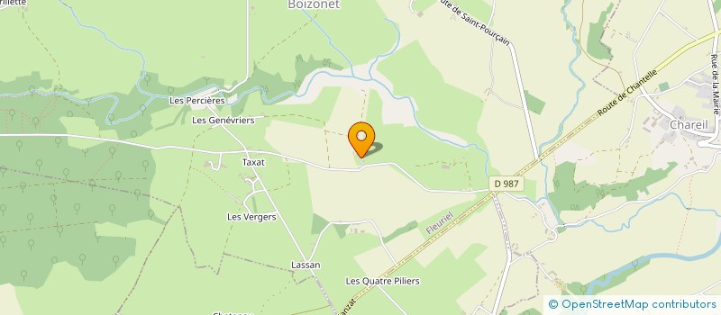 localisation de l'entreprise SCI DE LA GARNE  FLEURIEL