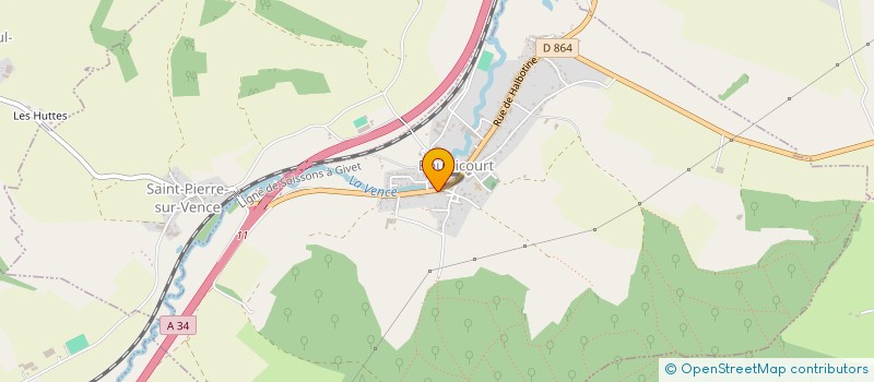 localisation de l'entreprise SCI DE LA GAVOTTE à BOULZICOURT