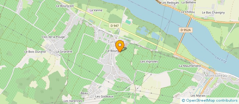 localisation de l'entreprise SCI DE LA GIBONNIERE  TURQUANT