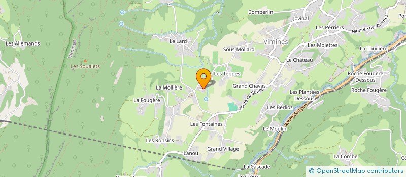 localisation de l'entreprise SCI DE LA GIRONDIERE  VIMINES