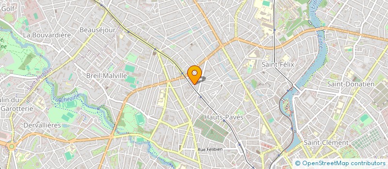 localisation de l'entreprise SCI DE LA GISCLE à NANTES