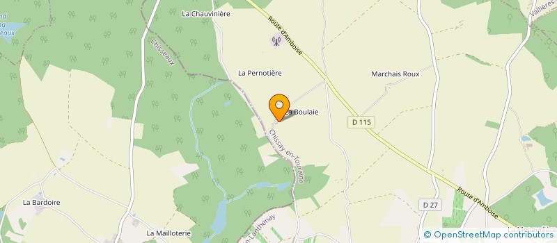 localisation de l'entreprise SCI DE LA GLACIERE  LE CONTROIS-EN-SOLOGNE