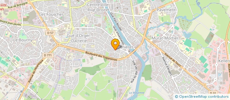 localisation de l'entreprise SCI DE LA GOBERIE à LAVAL