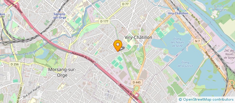 localisation de l'entreprise SCI DE LA GOMBARDERIE à VIRY-CHATILLON