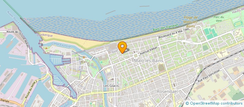 localisation de l'entreprise SCI DE LA GORGONE à DUNKERQUE