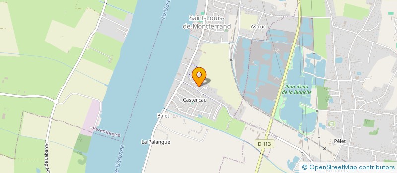 localisation de l'entreprise SCI DE LA GORP  AMBARES-ET-LAGRAVE