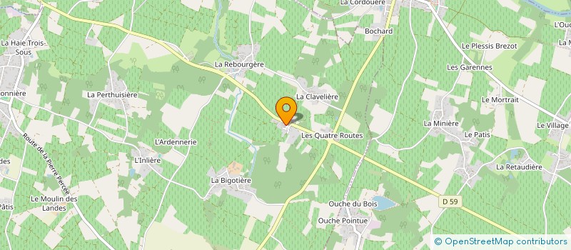 localisation de l'entreprise SCI DE LA GOULGATIERE  MAISDON-SUR-SEVRE