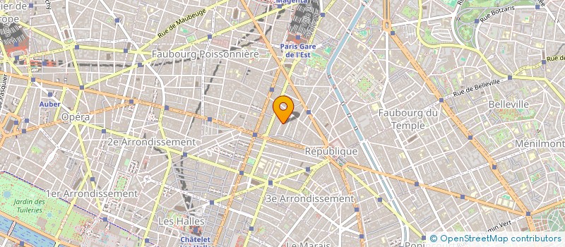 localisation de l'entreprise SCI DE LA GOURANDERIE à PARIS