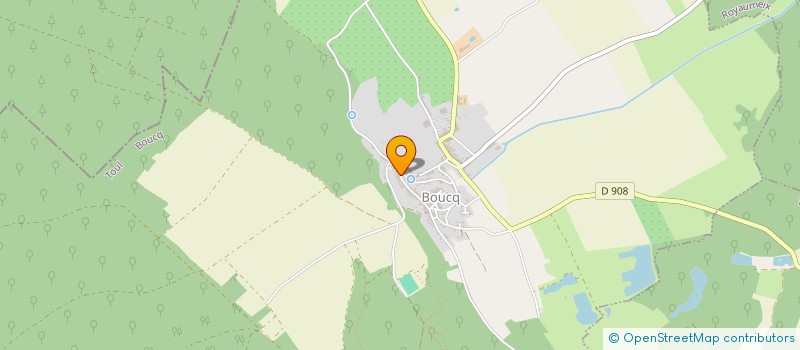 localisation de l'entreprise SCI DE LA GRAIVIERE  BOUCQ