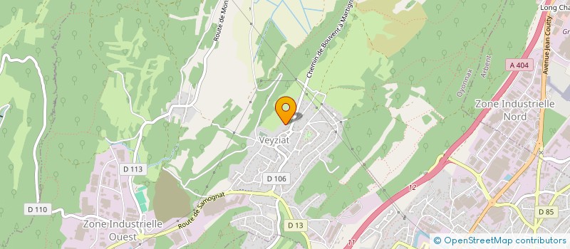 localisation de l'entreprise SCI DE LA GRANDE FERME à OYONNAX