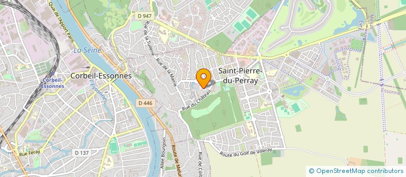 localisation de l'entreprise SCI DE LA GRANDE FERME 77 à SAINT-PIERRE-DU-PERRAY