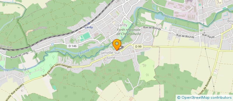 localisation de l'entreprise SCI DE LA GRANDE FONTAINE  ITTEVILLE