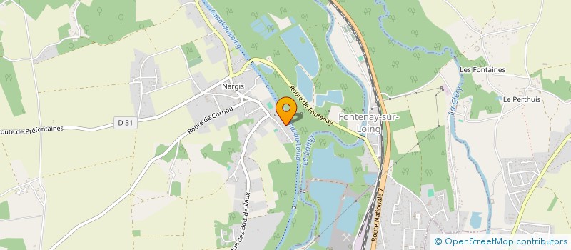 localisation de l'entreprise SCI DE LA GRANDE HALTE à LA SELLE-EN-HERMOY