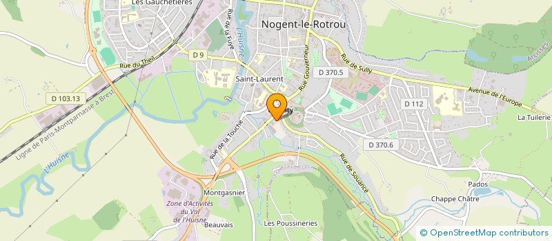 localisation de l'entreprise SCI DE LA GRANDE MAISON à NOGENT-LE-ROTROU