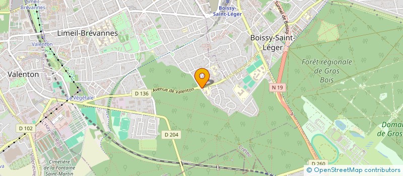 localisation de l'entreprise SCI DE LA GRANDE MAISON à LIMEIL-BREVANNES