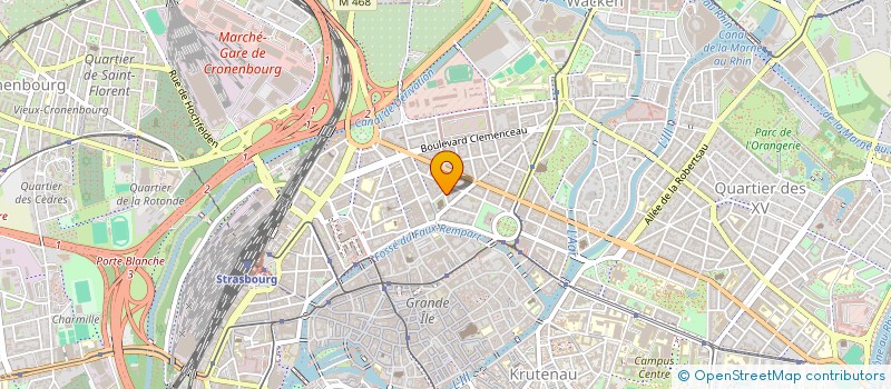 localisation de l'entreprise SCI DE LA GRANDE PERCEE à STRASBOURG